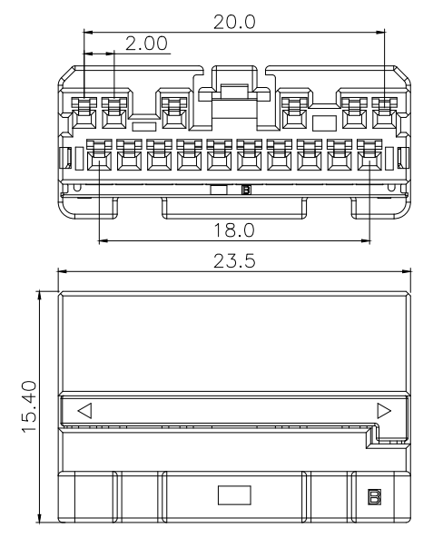 ZE05-16DS-HUR 2.0pitch 16P Spacing Connector Assembly ZE05-16DS-HUR 2.0pitch 16P Spacing Connector Assembly