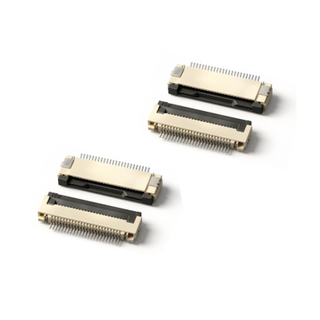 0.5mm FPC Connector Flip-type Bottom Contact Height 2.0mm